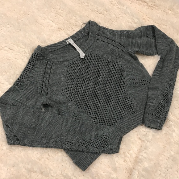 lululemon athletica Sweaters - Lululemon Be Present cropped knit sweater